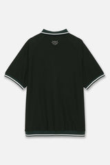JACQUARD S/S POLO SHIRTS - GREEN