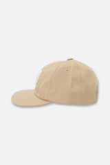 6 PANEL CAP -B LOGO- BEIGE