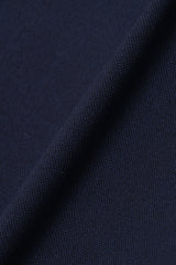 LINE SLEEVE L/S POLO SHIRTS - NAVY
