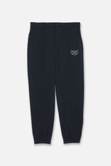 JOGGER TUCK PANTS - NAVY
