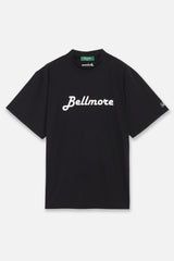 LOGO SS MOCKNECK - BLACK