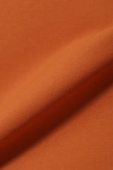 DRY-STRETCH SS ZIP POLO SHIRTS - ORANGE