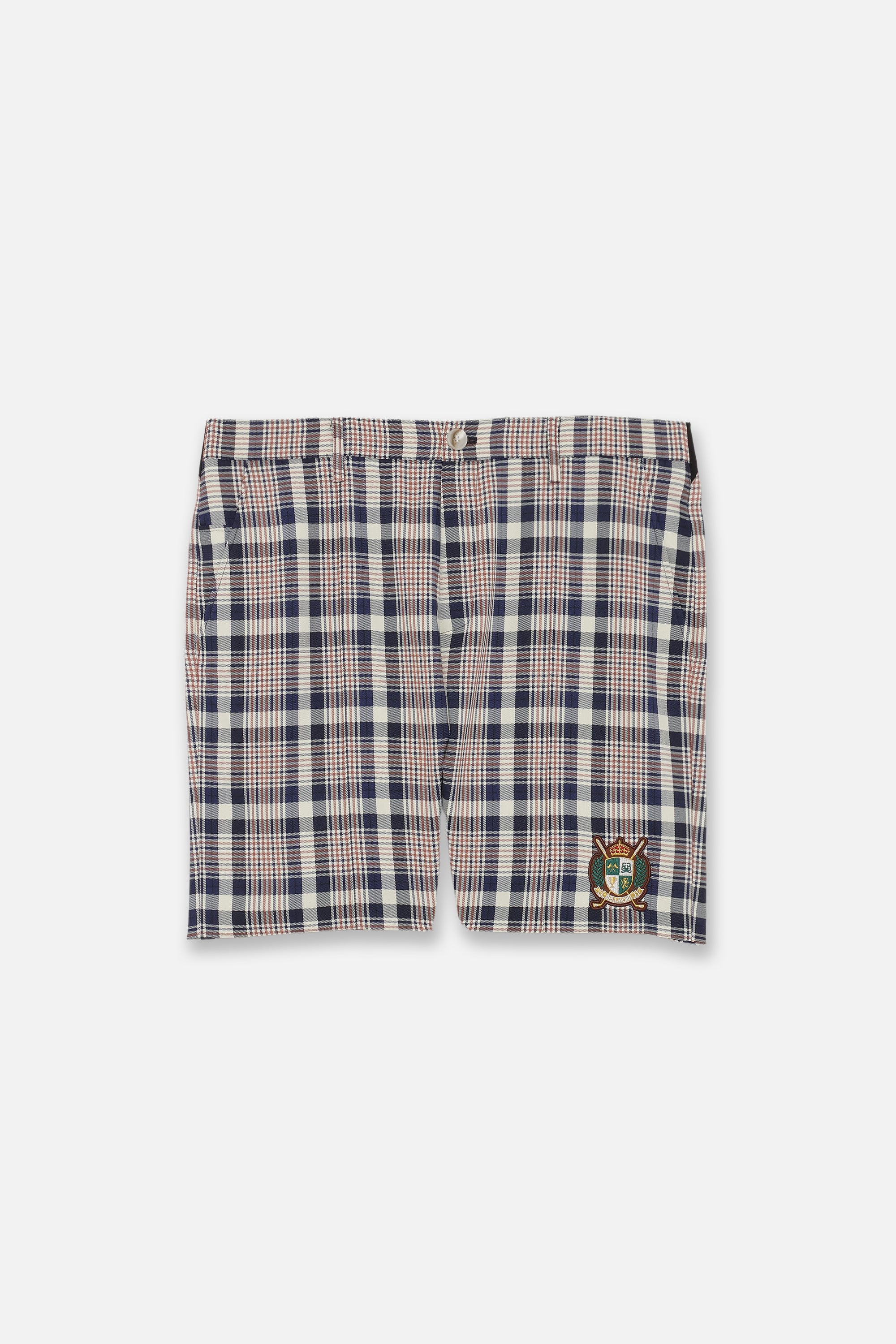 BELLMORE ベルモア　ハーフパンツ　ゴルフ　ロゴ　チェック　34 XL BELLMORE ベルモア ハーフパンツ ゴルフ ロゴ チェック 34 XL