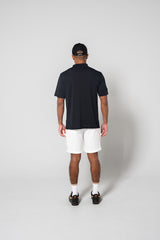AUTHENTIC S/S MOCKNECK - BLACK