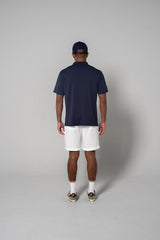 AUTHENTIC S/S MOCKNECK - NAVY
