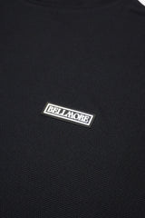 AUTHENTIC S/S MOCKNECK - BLACK