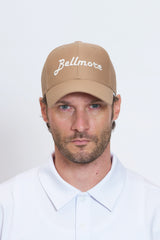 LOGO 6-PANEL CAP - BEIGE