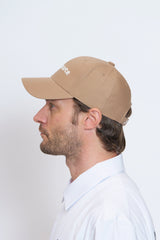 LOGO 6-PANEL CAP - BEIGE