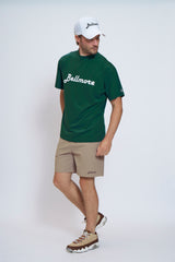 LOGO SS MOCKNECK - GREEN