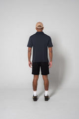 COOL BREEZE S/S POLO SHIRTS - BLACK