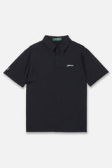 COOL BREEZE S/S POLO SHIRTS - BLACK