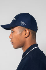 EMBLEM 6 PANEL CAP - NAVY