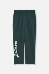 NYLON JERSEY PANTS - GREEN