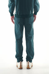 NYLON JERSEY PANTS - GREEN