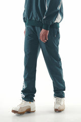 NYLON JERSEY PANTS - GREEN