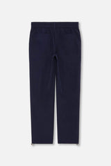 NYLON JERSEY PANTS - NAVY