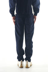 NYLON JERSEY PANTS - NAVY