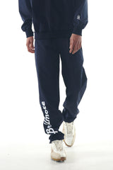 NYLON JERSEY PANTS - NAVY
