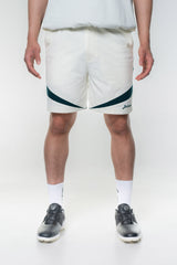 PATTERN SHORTS - CREAM