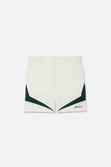 PATTERN SHORTS - CREAM