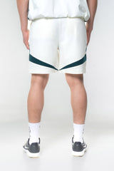 PATTERN SHORTS - CREAM