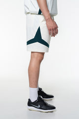 PATTERN SHORTS - CREAM