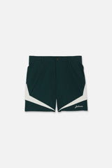 PATTERN SHORTS - GREEN