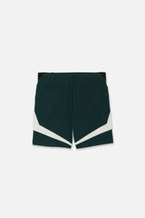 PATTERN SHORTS - GREEN