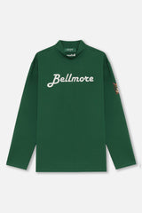 STRETCH LS MOCKNECK - GREEN