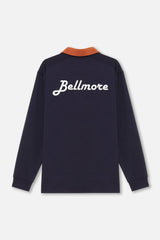 STRETCH LS POLO SHIRT - NAVY