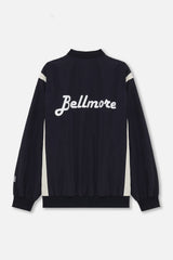 V-NECK NYLON JERSEY - NAVY