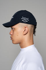 NYLON 6 PANEL CAP - NAVY