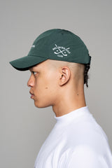 NYLON 6 PANEL CAP - GREEN