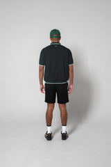 JACQUARD S/S POLO SHIRTS - GREEN