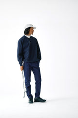 CLUB CLASSIC SLACKS - NAVY (MODEL TOP)