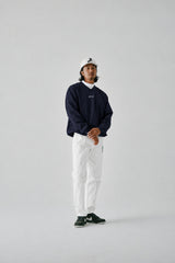 CLUB CLASSIC SLACKS - WHITE (MODEL FRONT)