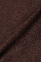 '25 FAUX SUEDE STRETCH PANTS - BROWN