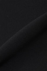 LOGO LS CREW - BLACK