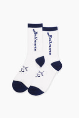 LOGO LINE SOCKS - NAVY