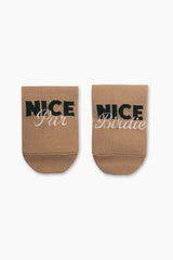 SHORT SOCKS - BEIGE