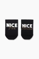 SHORT SOCKS - BLACK