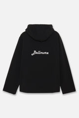 TECH BONDED NYLON JACKET - BLACK (BACK)