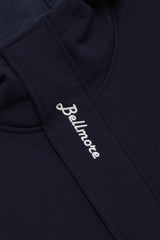 TECH BONDED NYLON JACKET - NAVY (DETAIL)