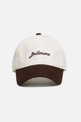 TWO TONE CAP - BROWN