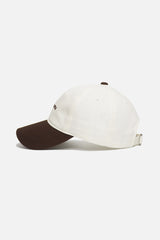 TWO TONE CAP - BROWN