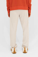 EMBLEM STRETCH PANTS - CREAM