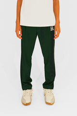 EMBLEM STRETCH PANTS - GREEN