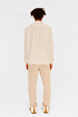 EMBLEM LS SHIRTS - WHITE