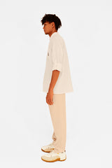 EMBLEM LS SHIRTS - WHITE