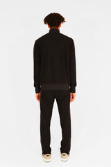 EMBLEM TRACK JACKET - BLACK
